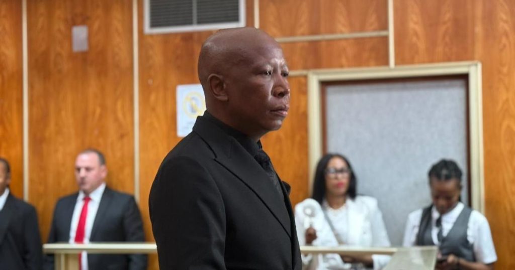 L'affaire pénale de Malema ne lui coûtera pas d'argent politique