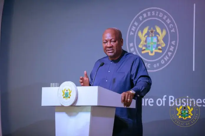 Président John Dramani Mahama