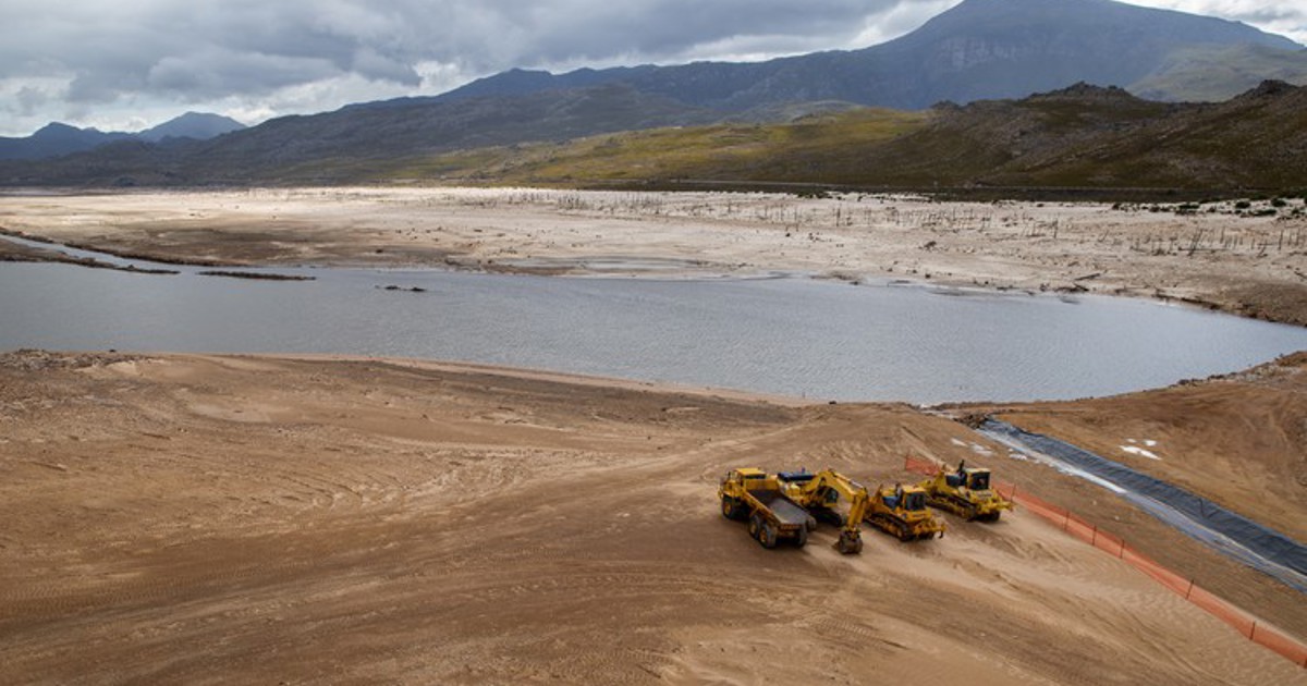 Les niveaux des barrages du Cap-Occidental continuent de baisser