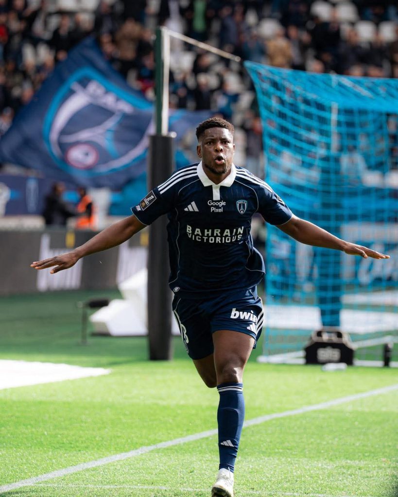 Munetsi remporte le titre de Joueur du mois du Paris FC