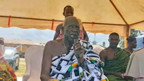 Osabarima Kwesi Atta II, chef suprême de la région traditionnelle d'Oguaa