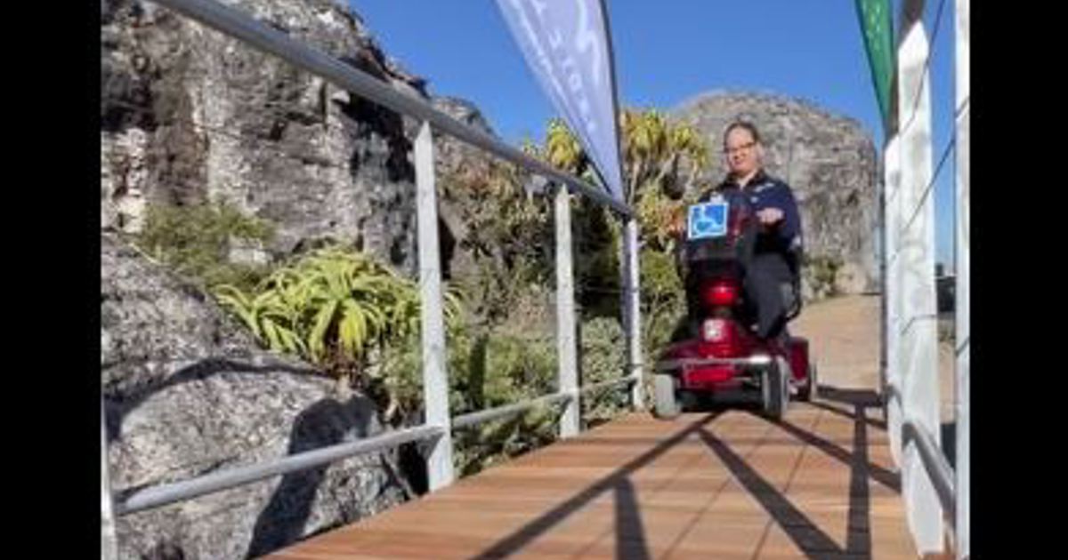 Ouverture d'une nouvelle passerelle sur Table Mountain pour améliorer l'accès pour tous