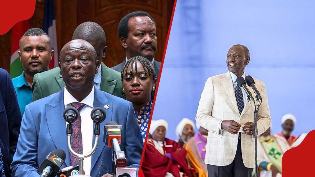 Rigathi Gachagua nomme William Ruto, Oburu Oginga et 2 autres responsables gouvernementaux dans le scandale du carburant