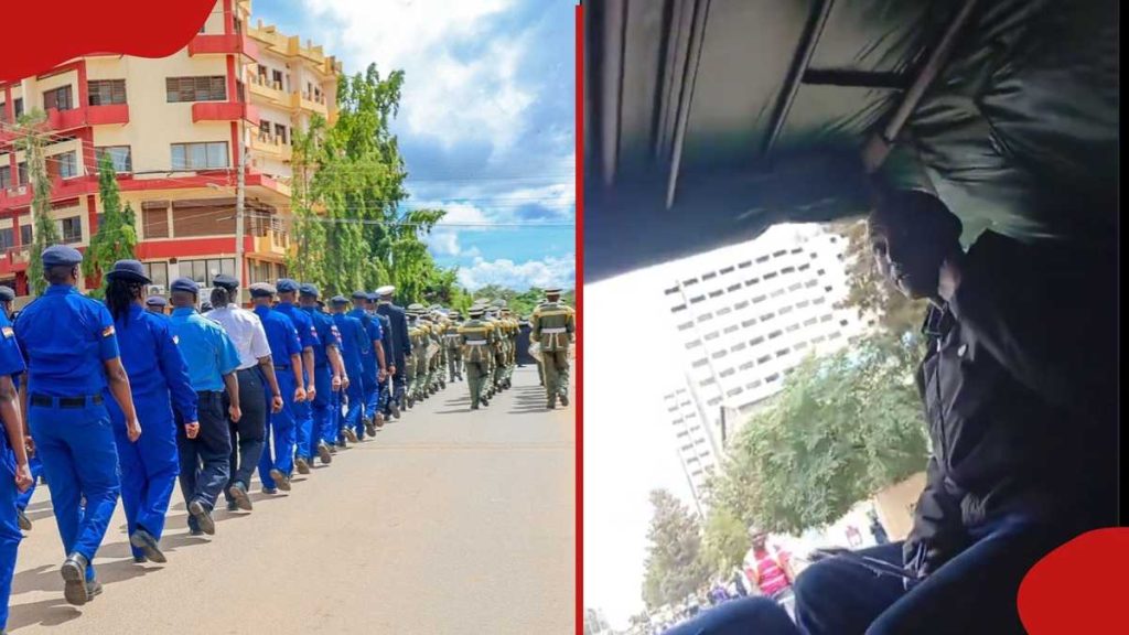 Vidéo d'un policier menaçant de tuer un civil, puis de libérer Bond Angers Kenyans
