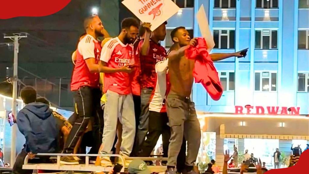 Eldoret : 8 fans d'Arsenal arrêtés et inculpés pour les célébrations bruyantes de la victoire de l'EPL