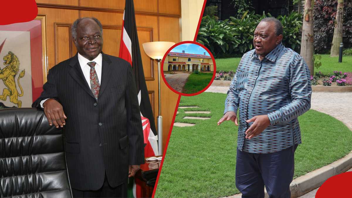 Ichaweri contre Mweiga : comparaison de la maison d'Uhuru Kenyatta à celle de Kibaki