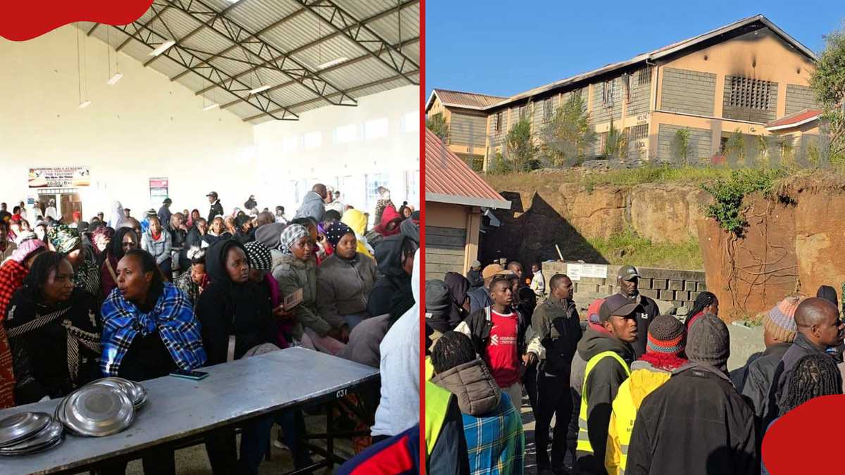Incendie des filles d'Utumishi : les parents s'évanouissent alors que les émotions sont vives face à l'enfer tragique