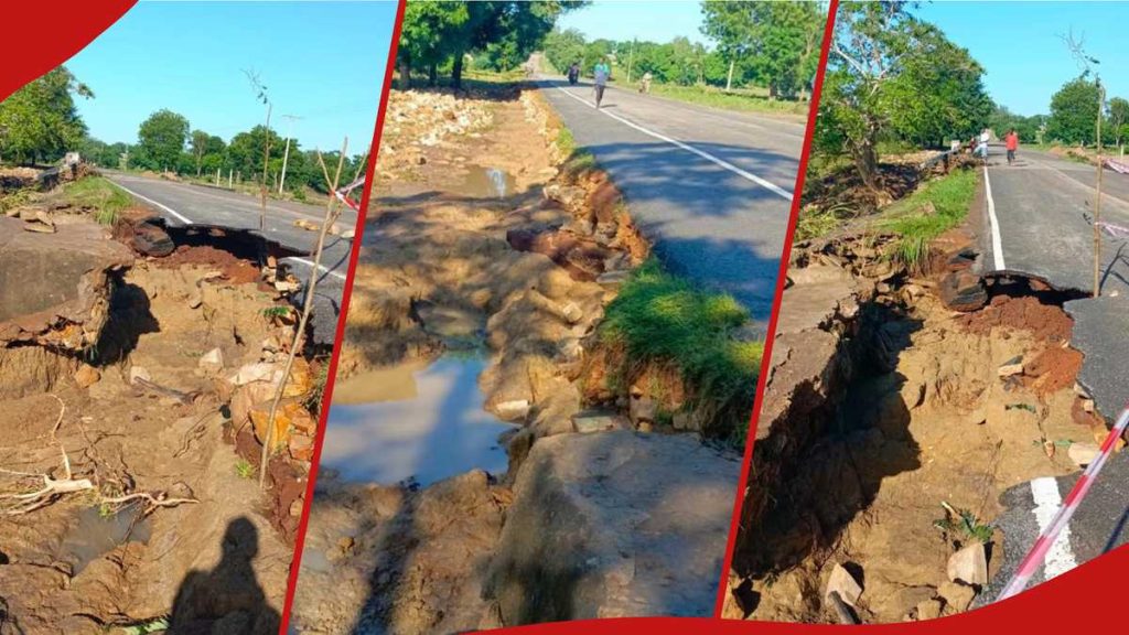 KeNHA annonce la fermeture temporaire d'une route après les dégâts causés par les inondations