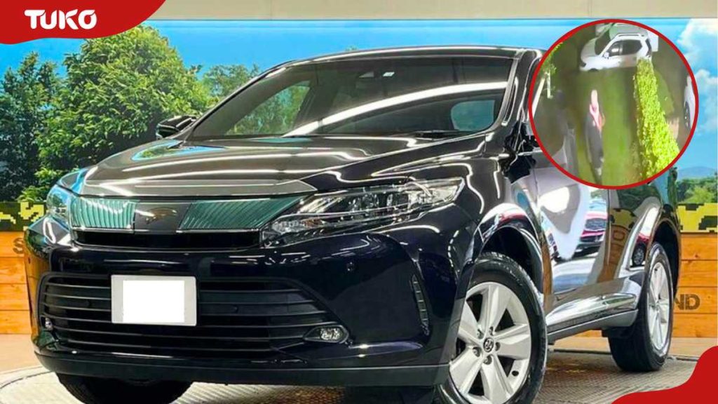 La vidéosurveillance capture un autre vol de calandre de Toyota Harrier alors que les cas continuent d'augmenter au Kenya