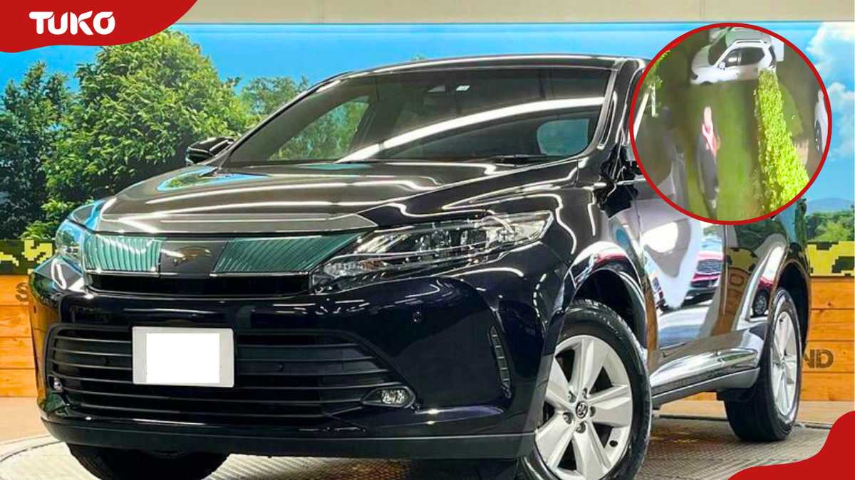 La vidéosurveillance capture un autre vol de calandre de Toyota Harrier alors que les cas continuent d'augmenter au Kenya