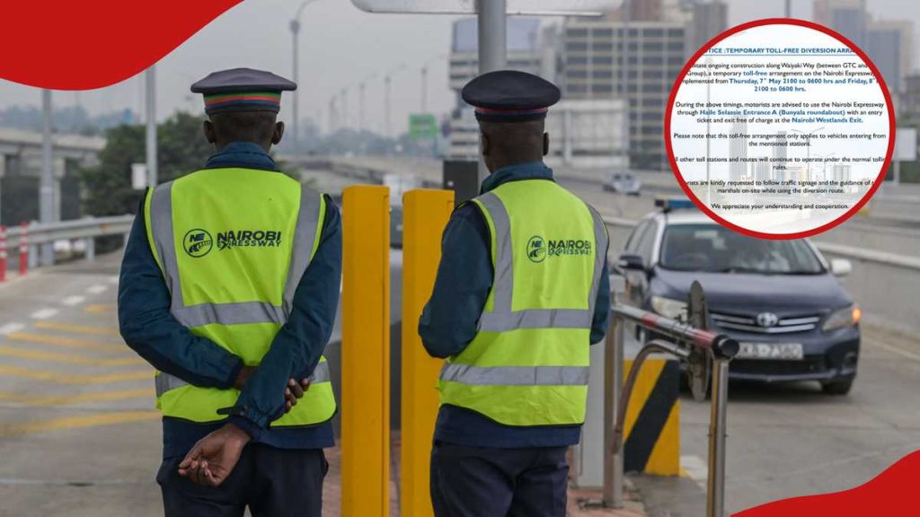 L'autoroute de Nairobi ouvre un accès temporaire sans frais aux automobilistes aux principales sorties