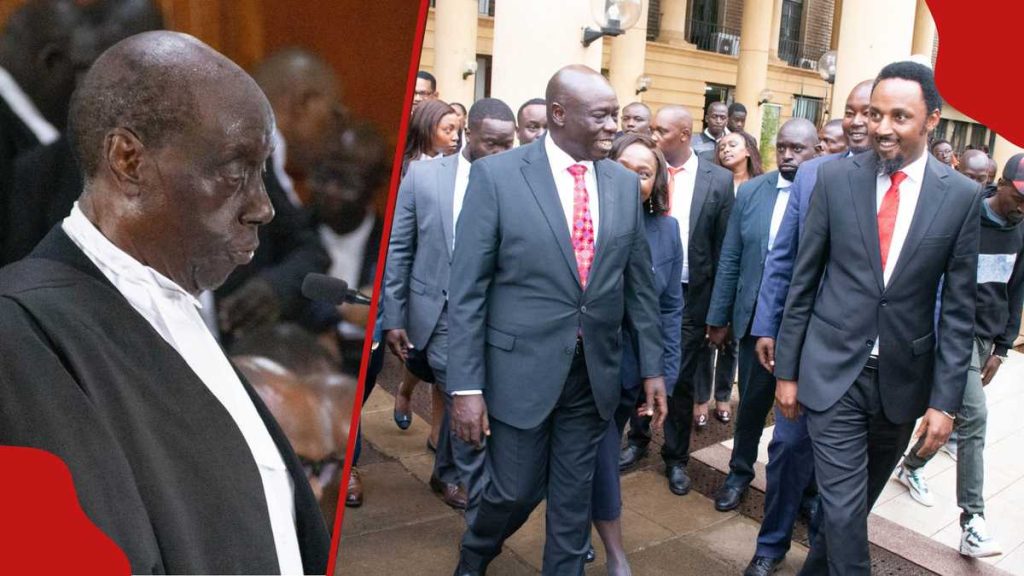 L'avocat Paul Muite détaille le rôle des députés de l'ODM dans la destitution de Rigathi Gachagua
