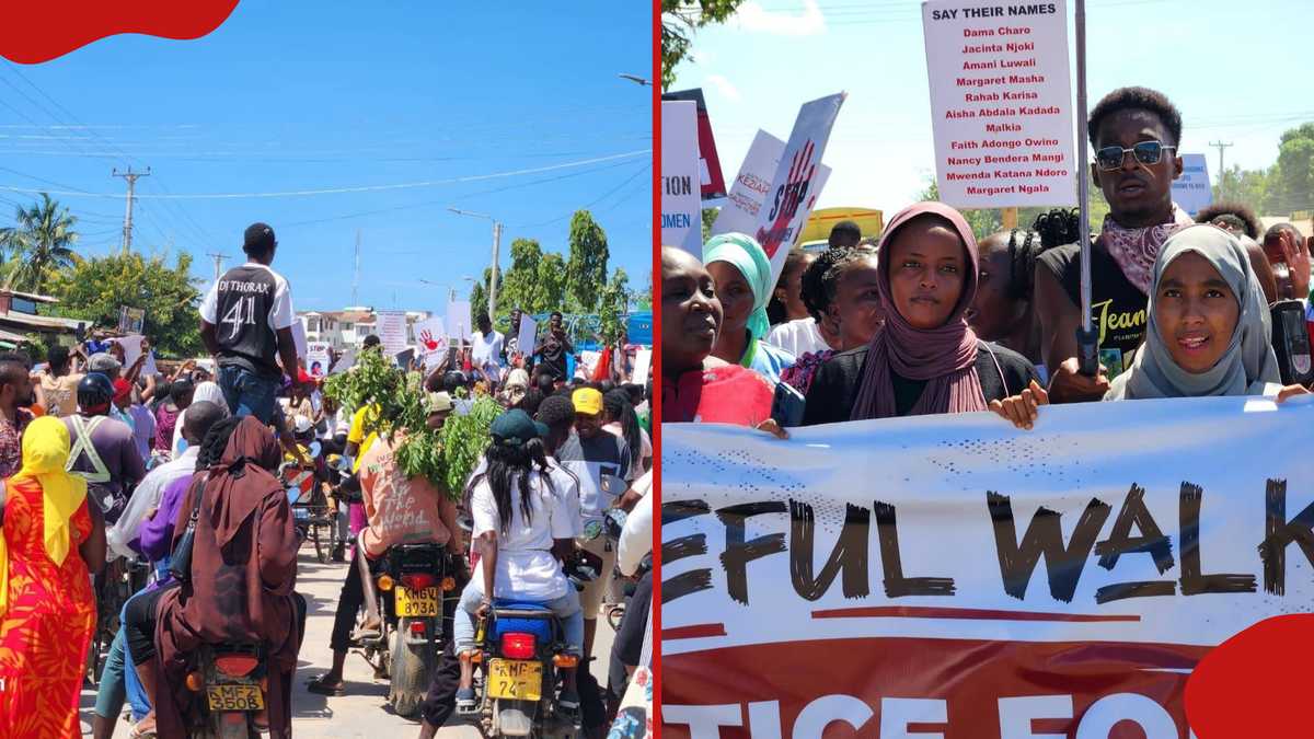 Les habitants de Mombasa envahissent les rues pour protester contre la recrudescence des féminicides