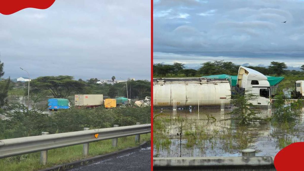Les inondations paralysent la circulation à Nairobi et des centaines de personnes sont coincées dans le grondement de la route de Mombasa