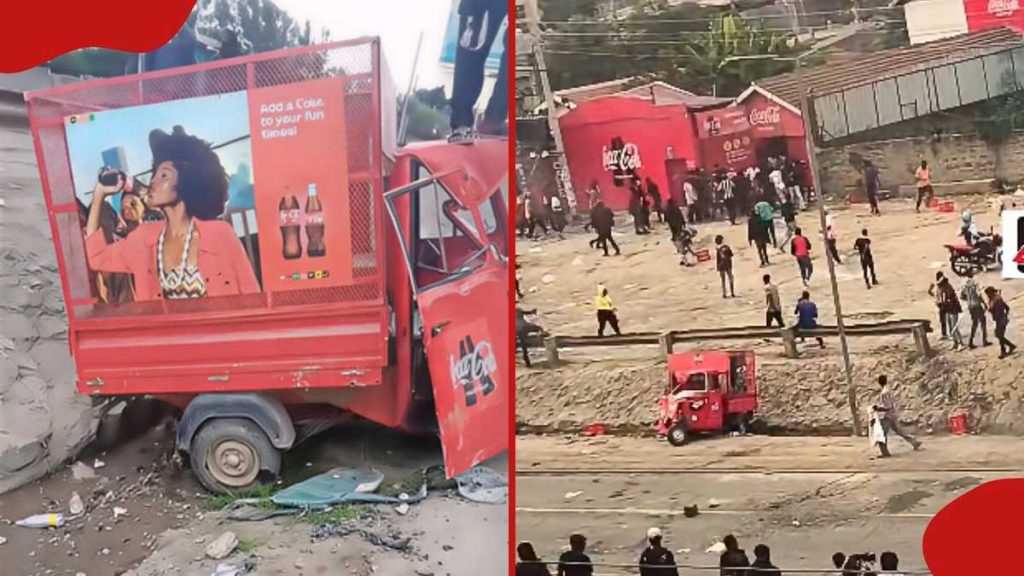 Manifestations contre la hausse des carburants : le dépôt Coca-Cola de Kitengela vandalisé et les produits pillés