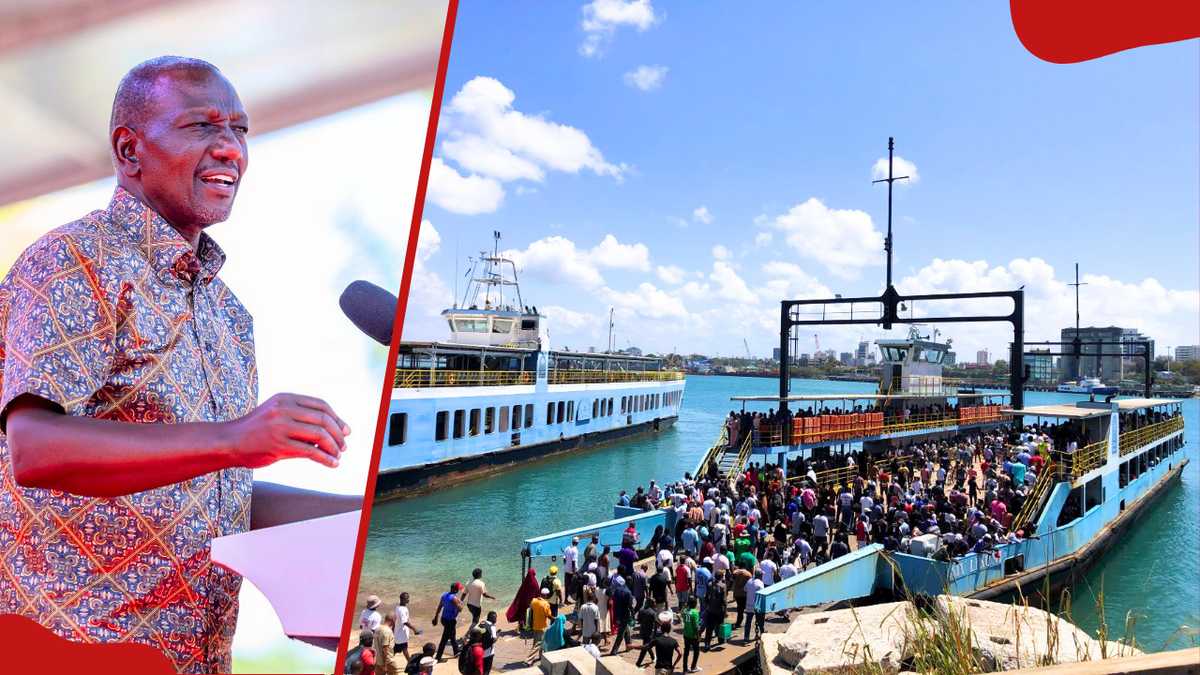 Un nouveau ferry de 3 milliards de KSh arrivera à Likoni avant décembre, annonce William Ruto
