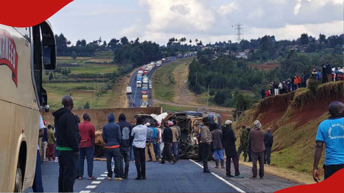 Au moins 5 personnes tuées dans un accident le long de l'autoroute Eldoret-Nakuru