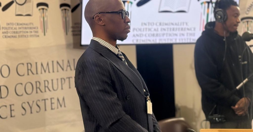 Commission Madlanga : Le témoignage du trafiquant de drogue présumé Tumelo Nku reporté
