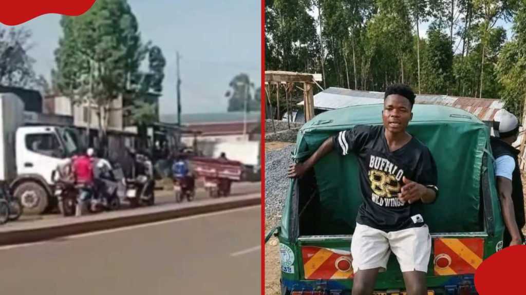 Des manifestants prennent d'assaut la maison du conducteur de TukTuk tué lors des manifestations de Matatu et volent son corps