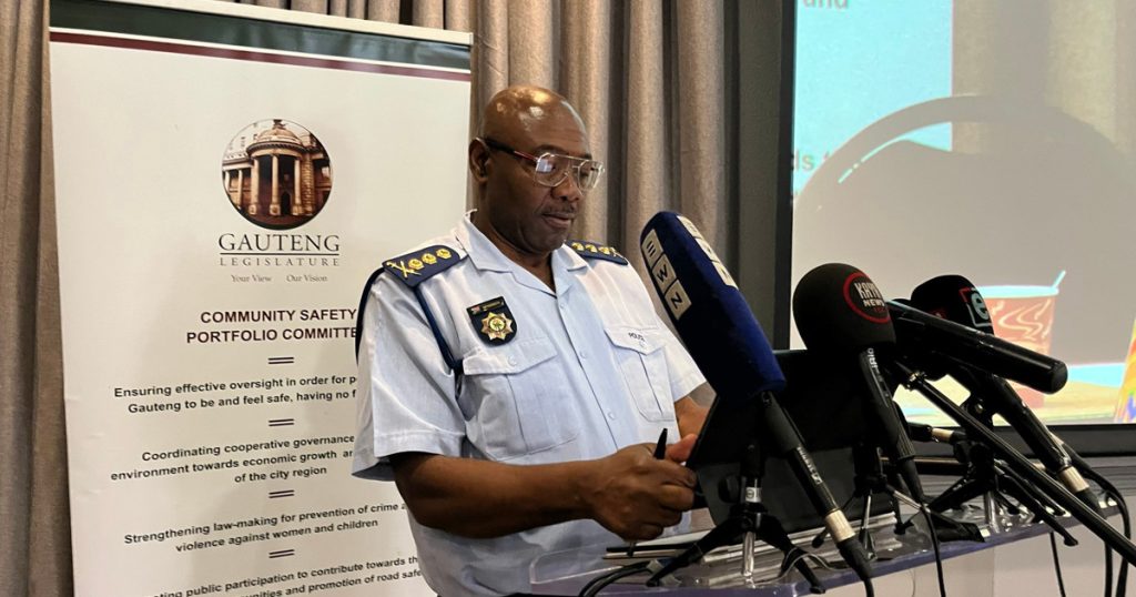 Gauteng enregistre une baisse notable des crimes graves, avec une augmentation des enlèvements
