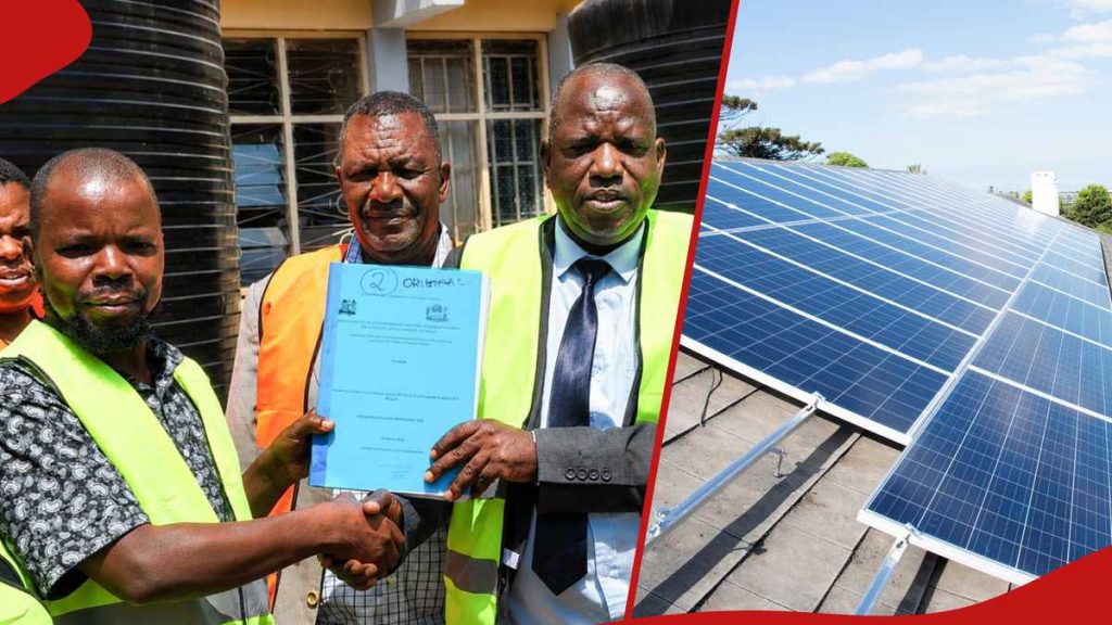 Le comté de Kakamega dévoile un projet solaire de 16,8 millions de KSh pour alimenter les principaux serveurs climatiques et réduire les coûts de l'électricité
