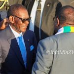 Le président de Guinée équatoriale Mbasogo atterrit à Harare pour une visite d'État de deux jours