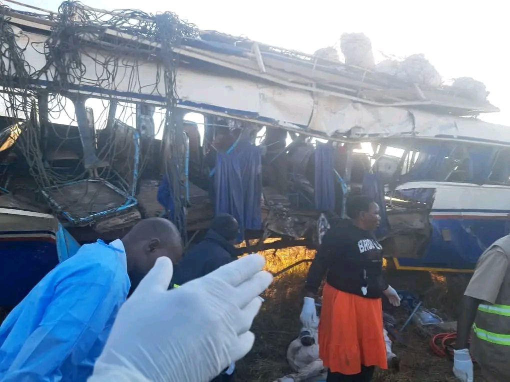 Neuf morts et 25 blessés lors d'une collision entre un bus et un train au passage à niveau de Chiredzi