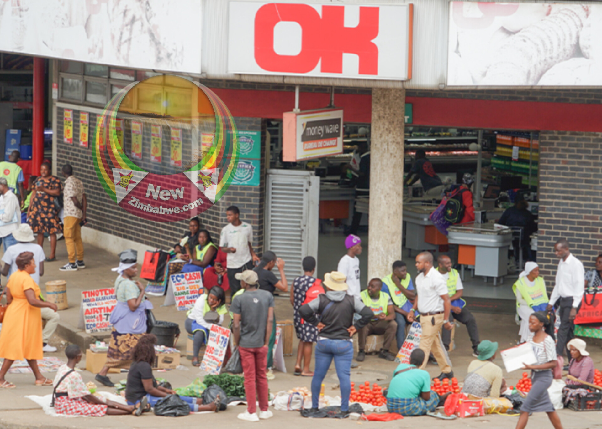 Photo d'OK Zimbabwe : Que se passe-t-il lorsque la chaussée devient le marché ?
