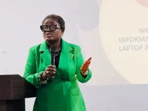 Professeur Rosina Kyerematen, doyenne des affaires étudiantes à l'Université du Ghana