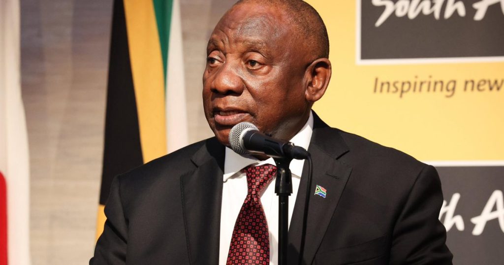 Ramaphosa affirme que des preuves suffisantes sont nécessaires avant une enquête de mise en accusation