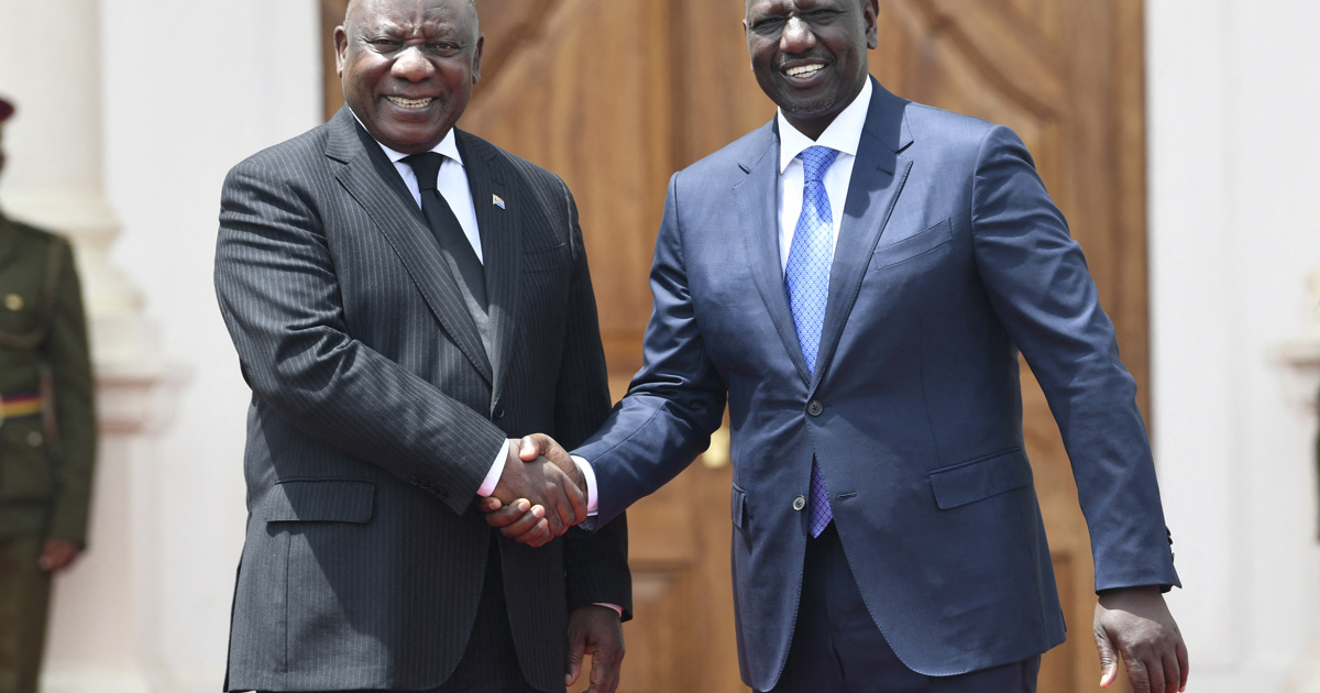 Ramaphosa devrait accueillir le Kenyan Ruto à Pretoria