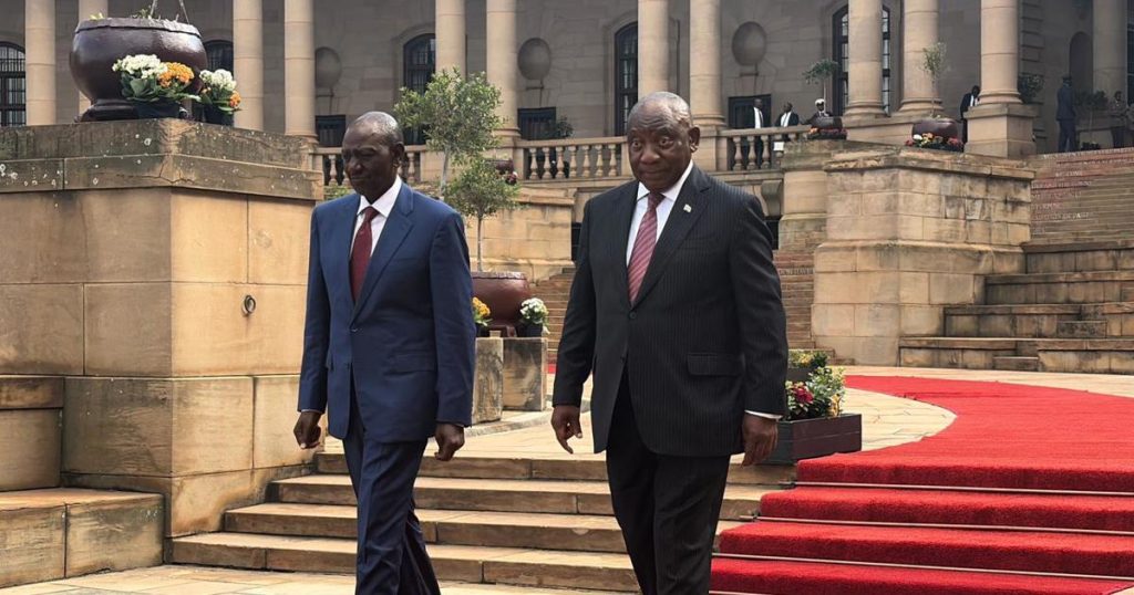 Ramaphosa salue l'exemption de visa pour les Kenyans comme l'une des meilleures décisions politiques de l'Afrique du Sud