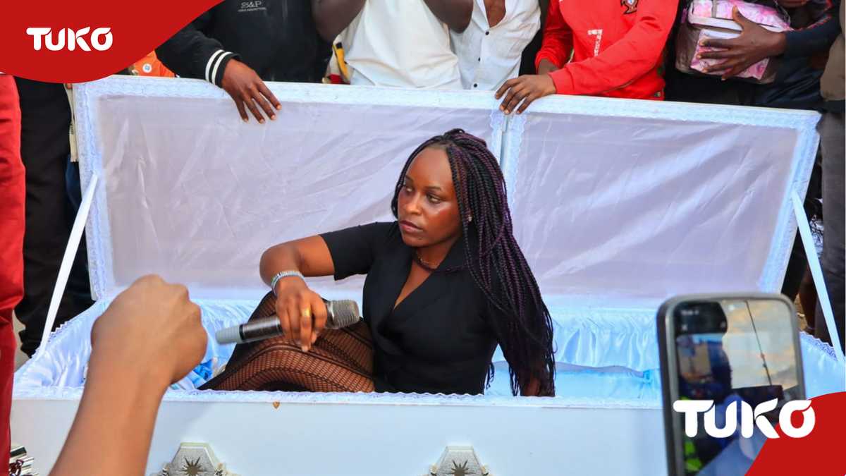 Elsie NB, musicienne de Meru, partage son inspiration derrière sa cascade de cercueil blanc