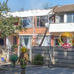 En images : un incendie détruit les appartements des travailleurs de l'UZ à Avondale