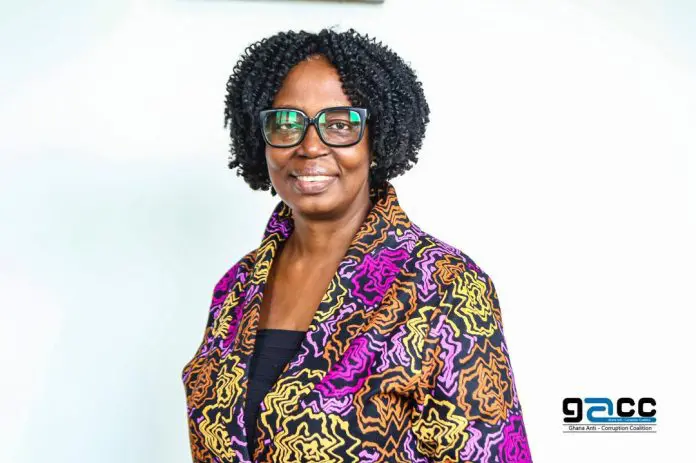 Coalition anti-corruption du Ghana Gacc Directrice exécutive Mme Beauty Emefa Narteh