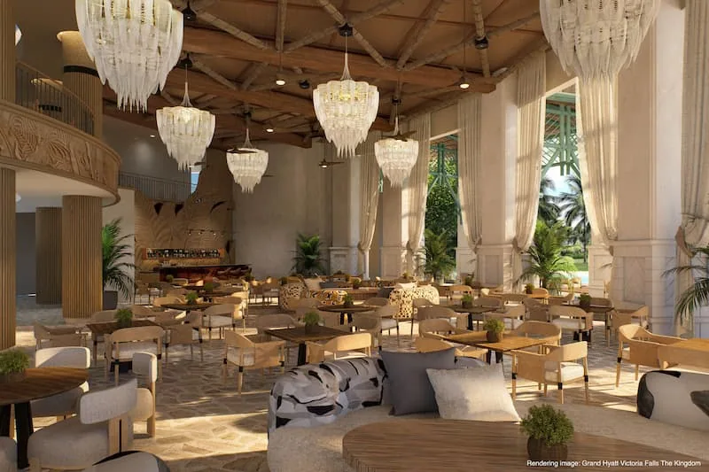 Le Kingdom Hotel rouvrira ses portes sous le nom de Grand Hyatt Victoria Falls après d'importants travaux de rénovation