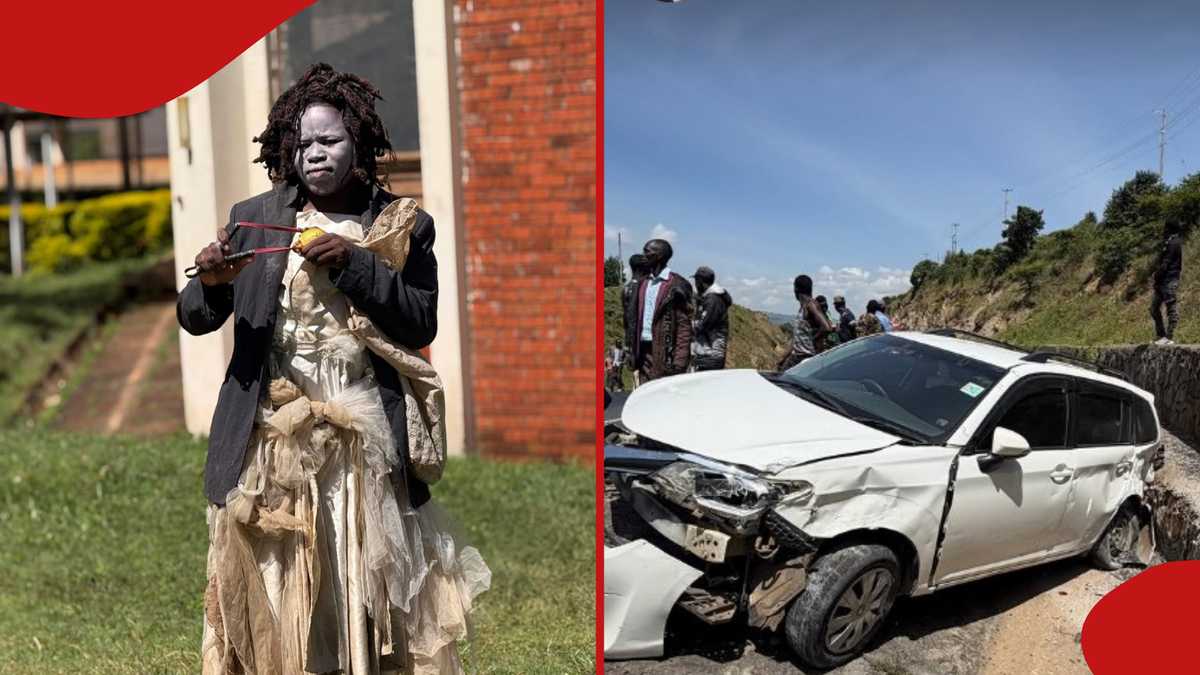 Le créateur de contenu Elvis Mushila impliqué dans un terrible accident de la route et transporté d'urgence à l'hôpital