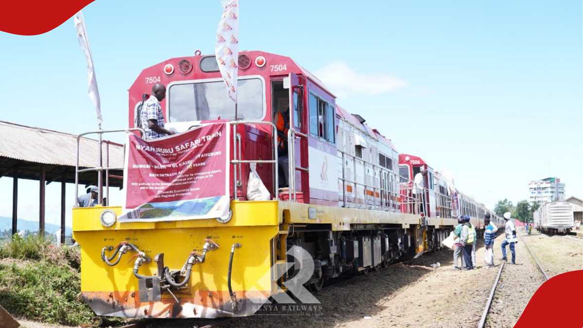 Les chemins de fer du Kenya publient une mise à jour du service pour le train Nairobi-Gilgil-Olkalou-Nyahururu