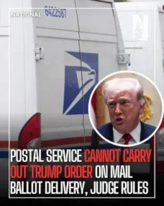 Trump sur les bulletins de vote par courrier