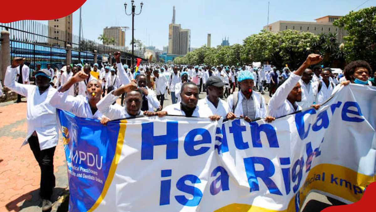 Les médecins de Trans Nzoia publient un préavis de grève de 7 jours en raison de retards dans les salaires et les promotions
