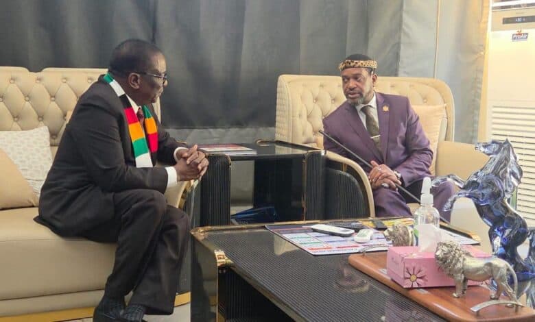 L’histoire partagée n’est pas une excuse pour enfreindre les lois sud-africaines sur l’immigration – dit le roi zoulou à Mnangagwa