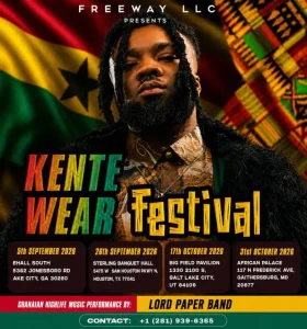 Festival des vêtements de Kente
