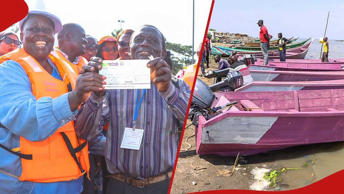 Ruth Odinga remet 7 bateaux pour libérer les femmes de Kisumu du piège du sexe contre le poisson
