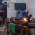 Tumulte après qu'une femme a brûlé son fils comme punition alors que son père le regardait indifférent