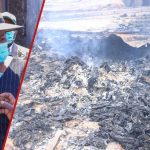 Un incendie nocturne détruit le marché de Machakos Mitumba Wavinya Ndeti fait don d'un programme de secours d'un million de KSh