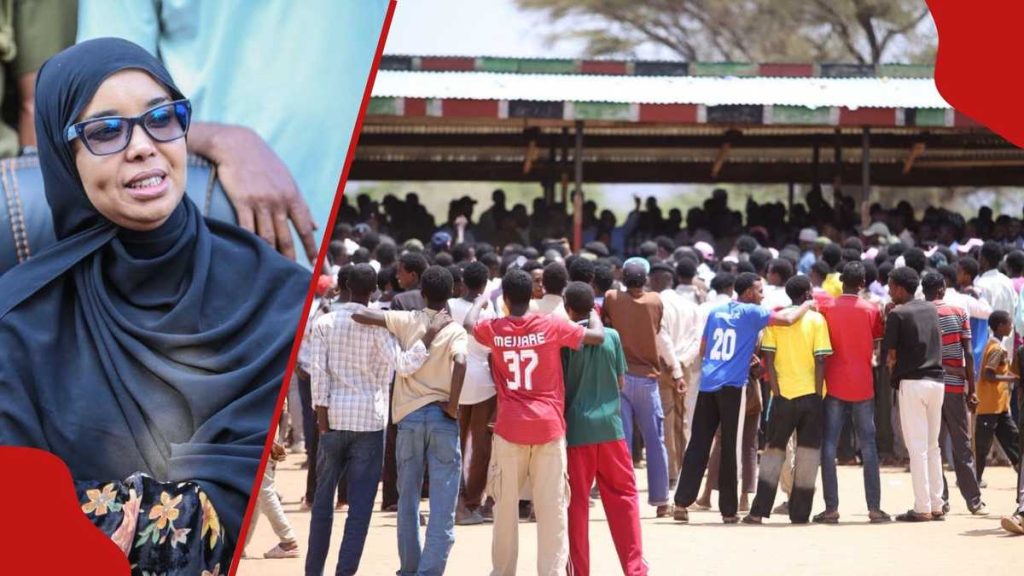 Vidéo : Le député de Wajir accueilli avec des chants Wantam lors de sa première visite depuis les sondages de 2022