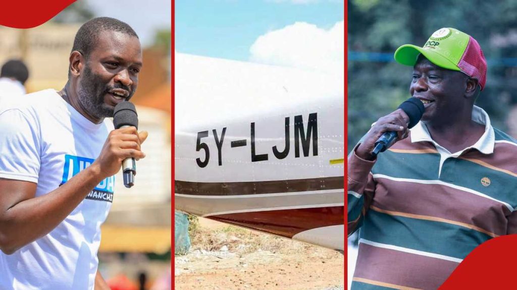 Gachagua repéré sur le même avion utilisé par Edwin Sifuna, des questions se posent