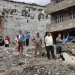 Le bilan des inondations à la frontière entre le Népal et la Chine s'élève à 919 morts et près de 4 800 disparus