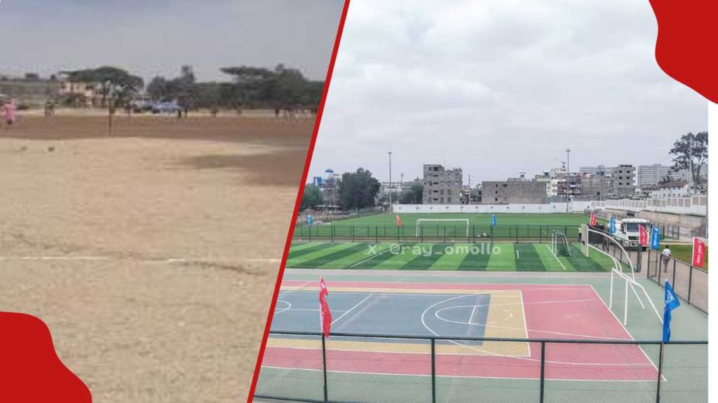 Les Kenyans séduits par le nouveau look du terrain de Kamukunji dans le cadre du projet de 50 milliards de shillings de KSh sur le fleuve Nairobi