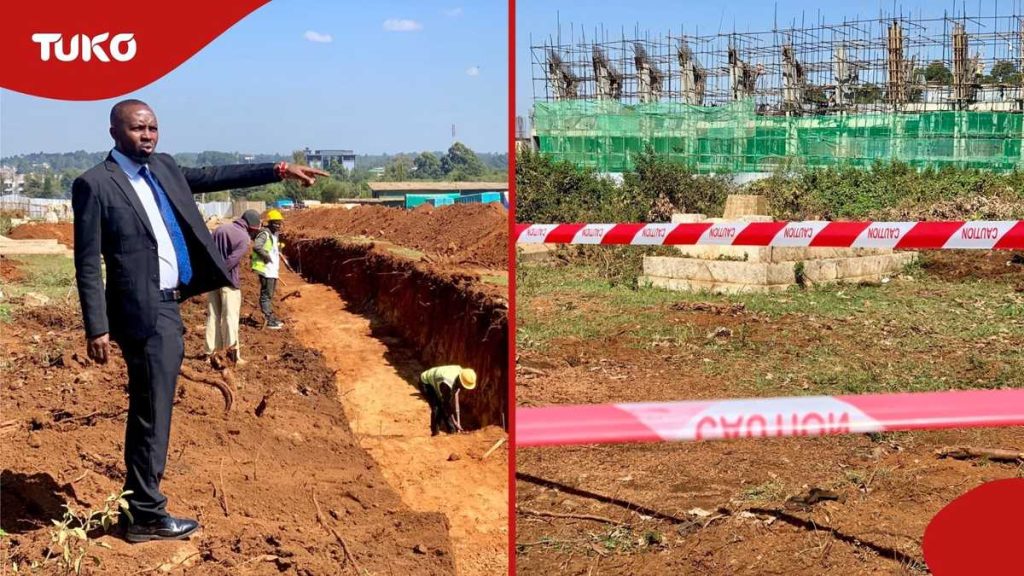 Les habitants d'Uasin Gishu s'opposent à l'exhumation des tombes près du stade Kipchoge Keino avant la journée de Mashujaa
